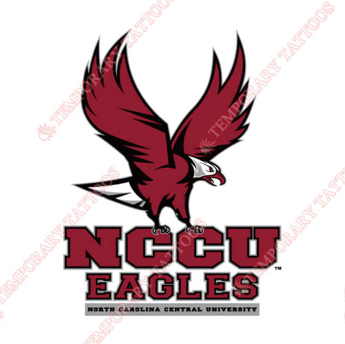NCCU Eagles Customize Temporary Tattoos Stickers NO.5373